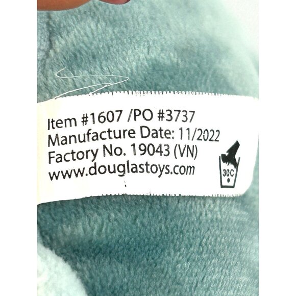 Laverne Slug Plush Toy Beanbag Blue Yellow Douglas Cuddle Toys 2+ 7” Unisex Kids - Picture 10 of 17